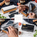 3er-Starter-Set - Black Aurora + 2x gratis Klingenschutz