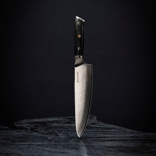 Couteau de chef - Couteau damatique | Perle noire