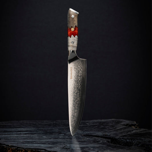 Chef Knife  – Damastmesser | Red Ash