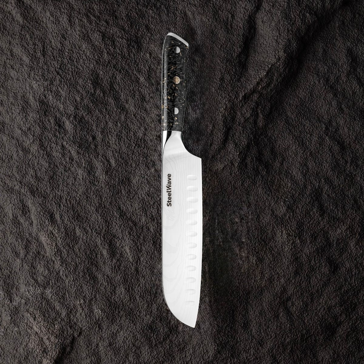 SteelWave - Santoku | Black Aurora