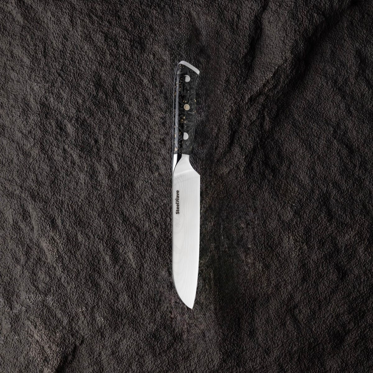 SteelWave - Santoku (klein) | Black Aurora