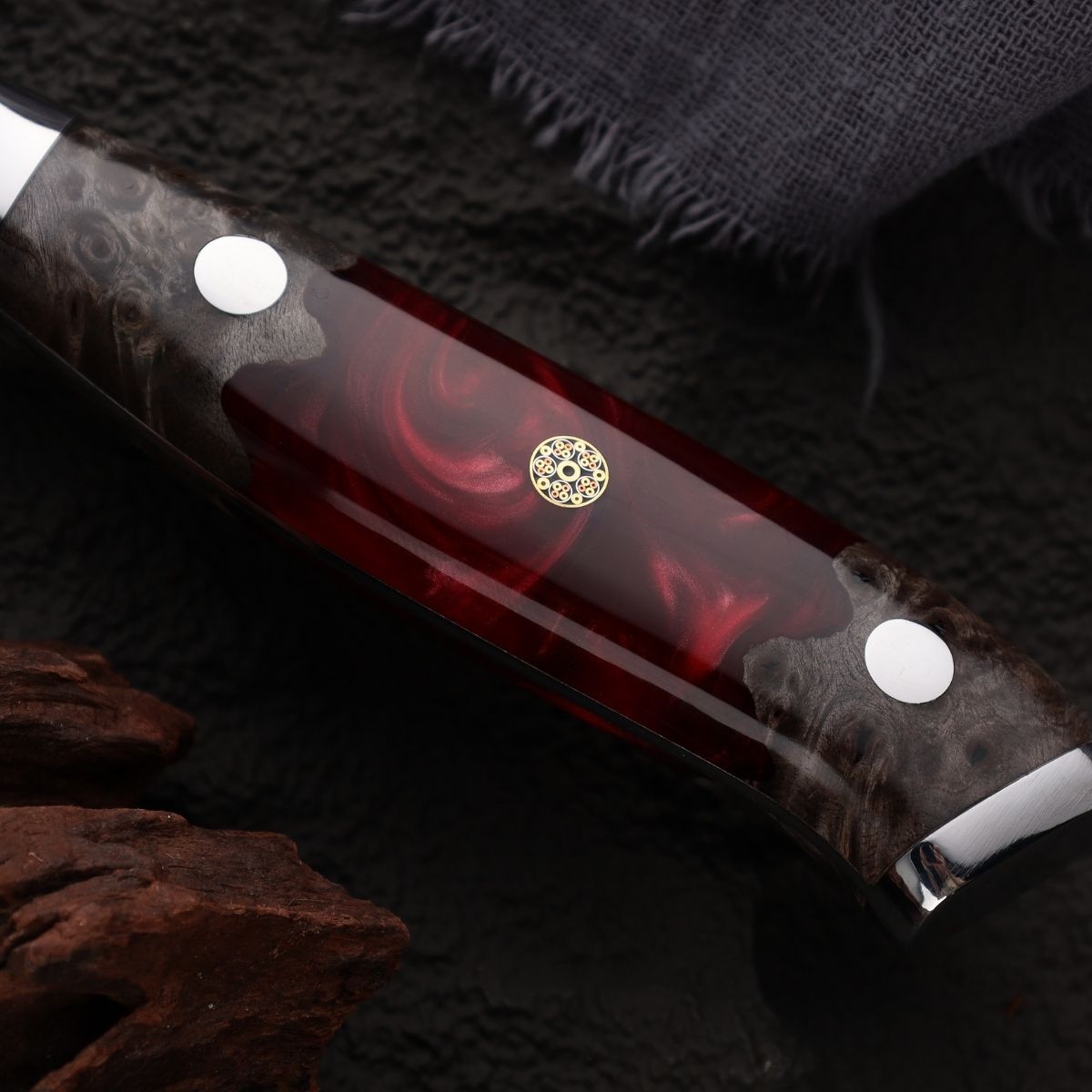 SteelWave - Chef Knife | Red Ash