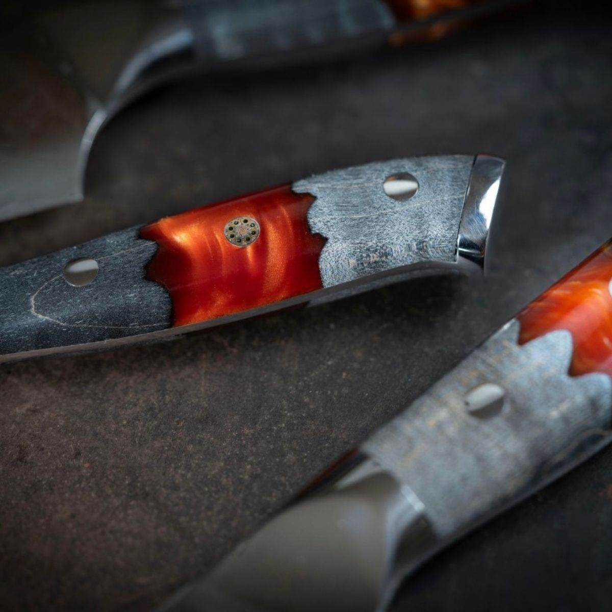 Messerset - Red Ash | Chef Knife + Allzweckmesser