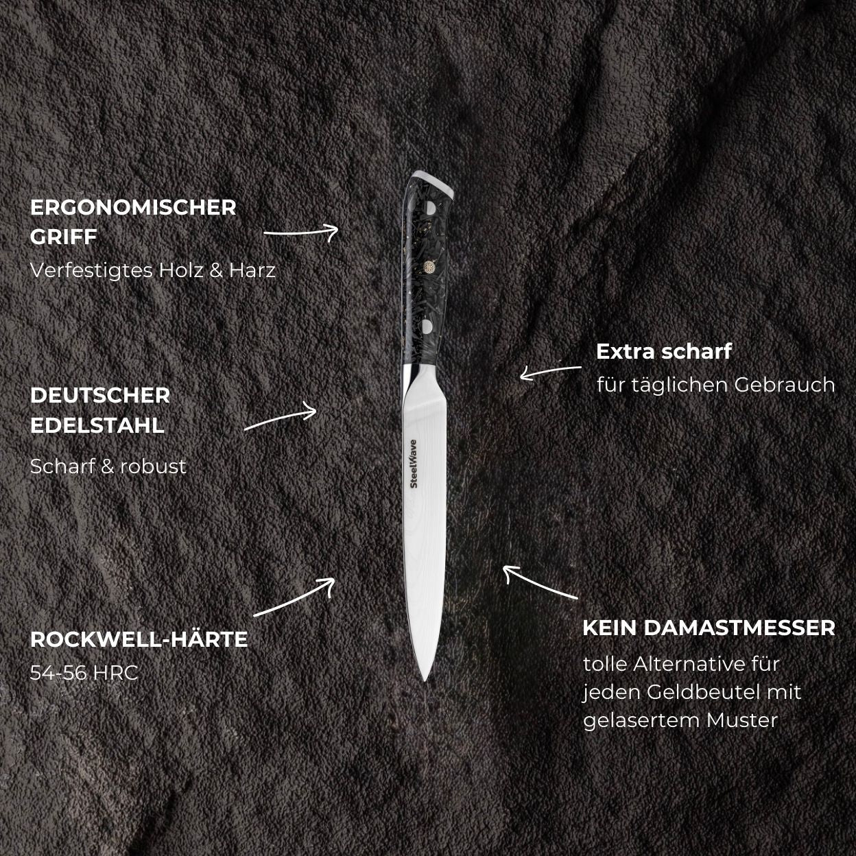 SteelWave - Allzweckmesser | Black Aurora