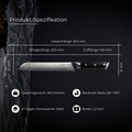 Brotmesser - Black Pearl Damastmesser