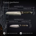 2er-Starter-Set – Black Aurora - Santoku groß + klein