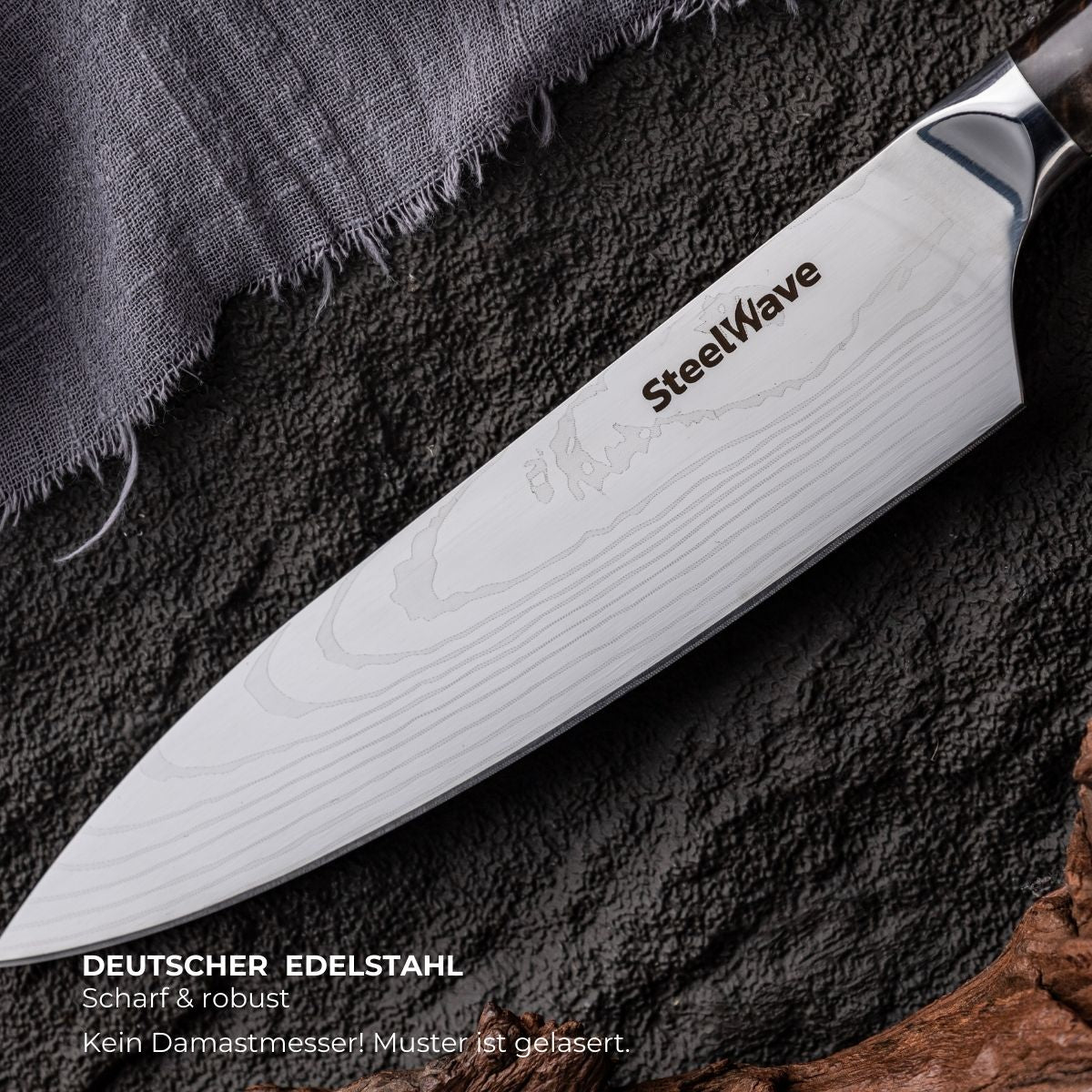 SteelWave - Chef Knife | Black Aurora