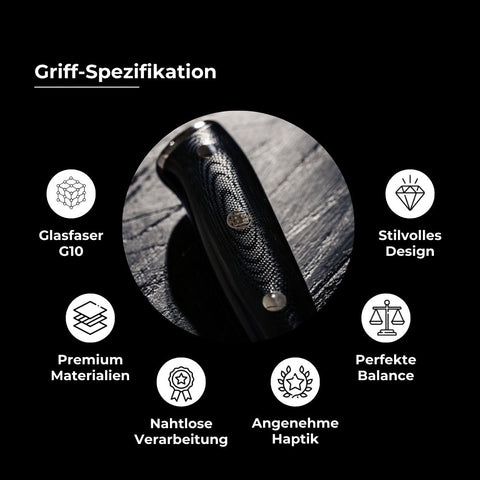 Chef Knife  – Damastmesser | Black Pearl
