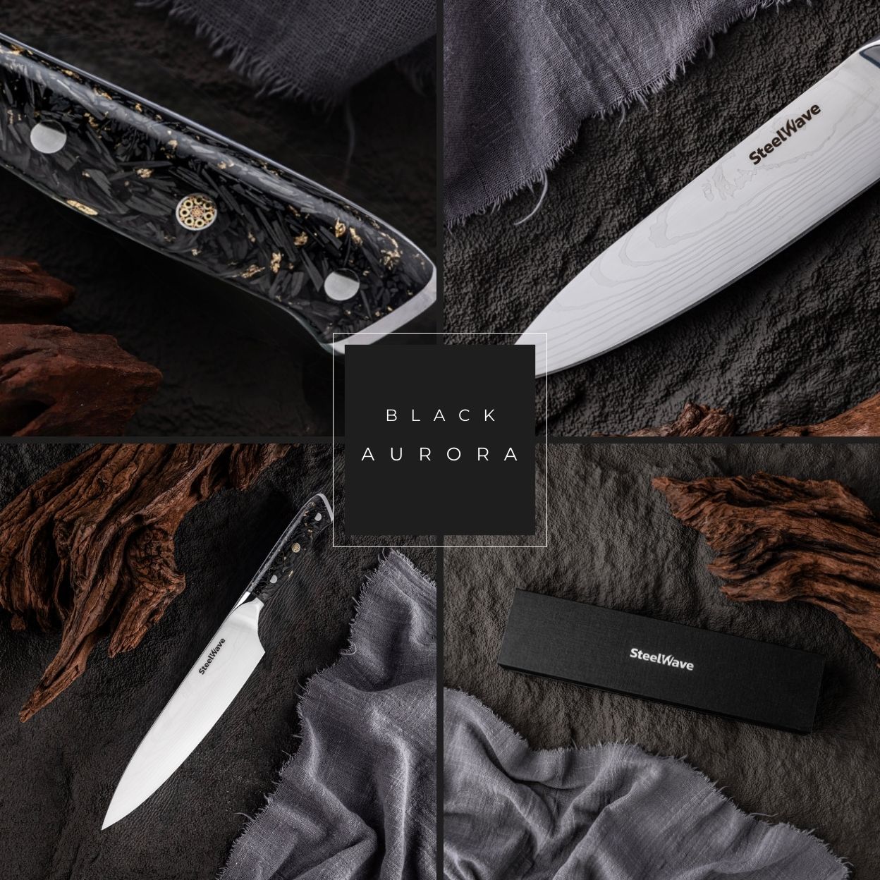SteelWave - Chef Knife | Black Aurora