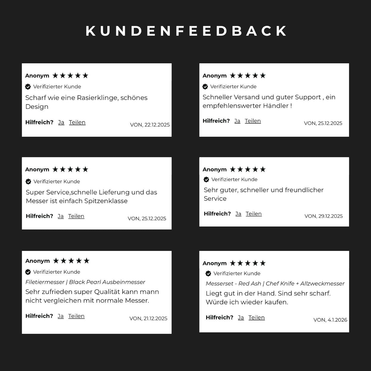 SteelWave - Santoku | Black Aurora