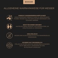 Brotmesser - Black Pearl Damastmesser