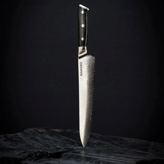 Chefs Knife - Black Pearl Damastmesser Damaso
