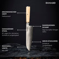 Santoku Messer - Pakkawood