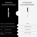Santoku Messer - Pakkawood
