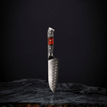 Santoku Messer (klein) - Red Ash
