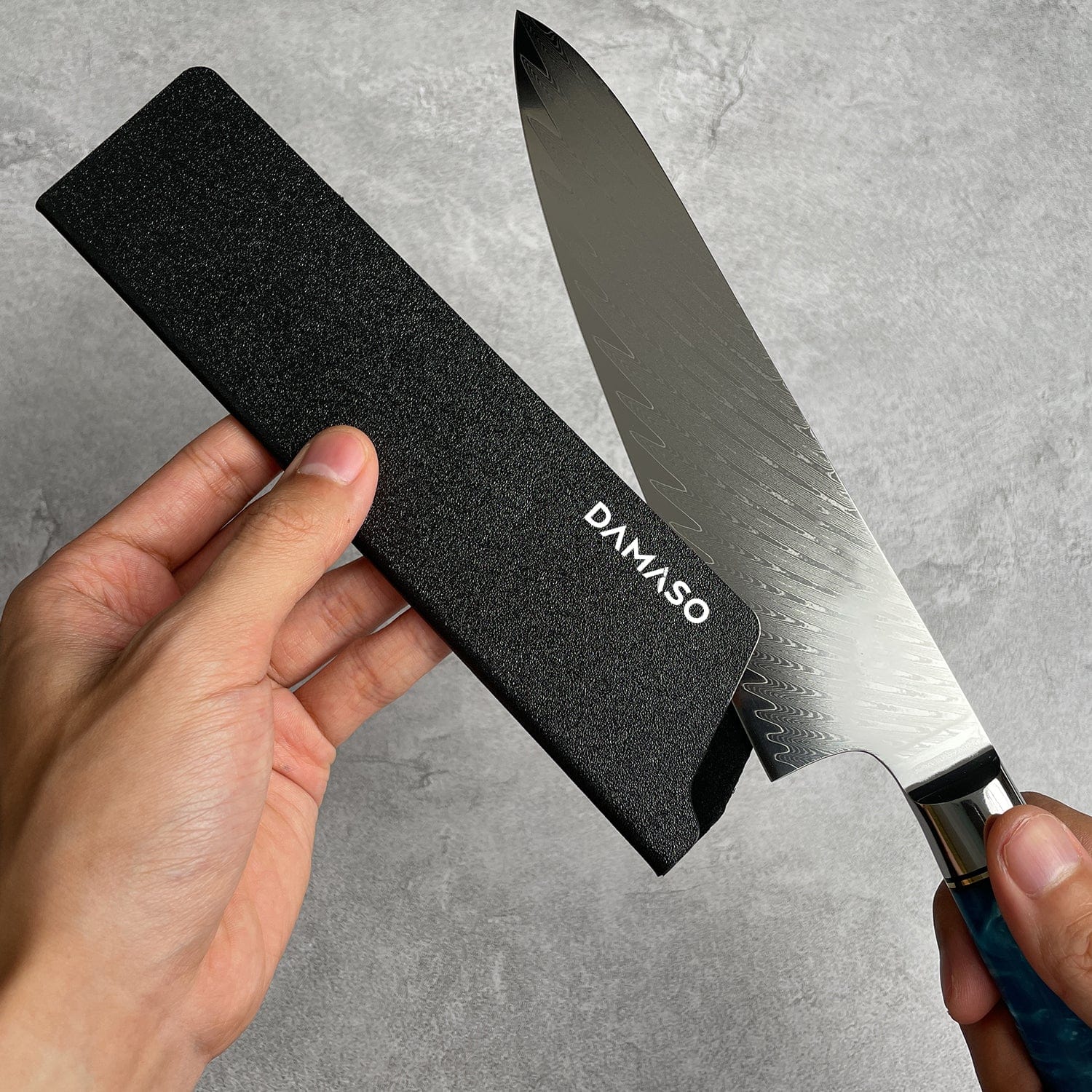 KlingenSchutz für Chef Knife + Santoku (groß)